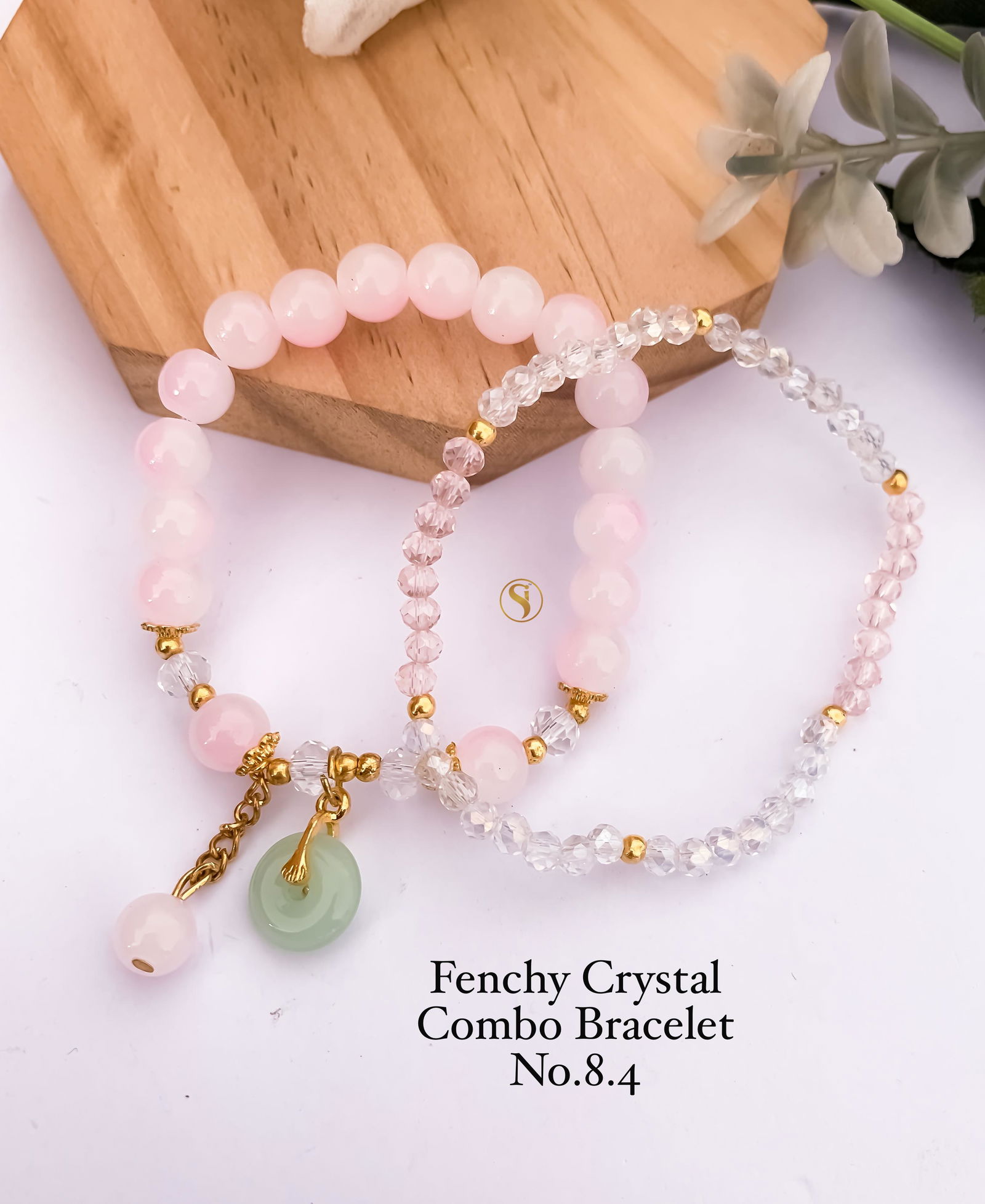 2 Fenchy Crystal  Bracelets Combo Wholesale Shop In Surat
